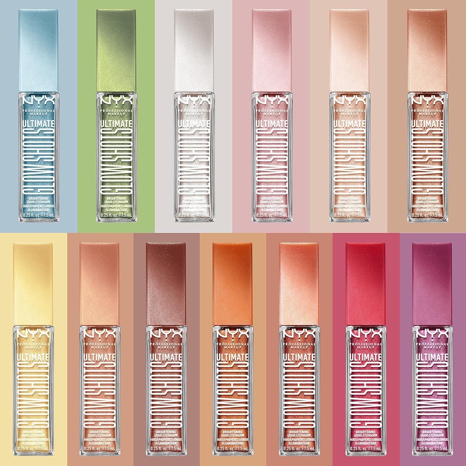 imageNYX PROFESSIONAL MAKEUP Ultimate Glowshots Vivid Rich Blueberry BankCome Thru Coconut